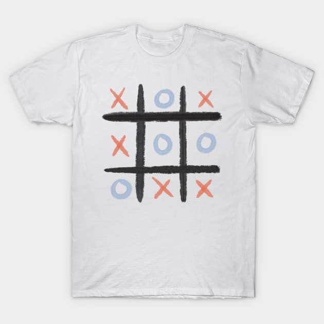 xoxo tic tac game T-Shirt by Holailustra